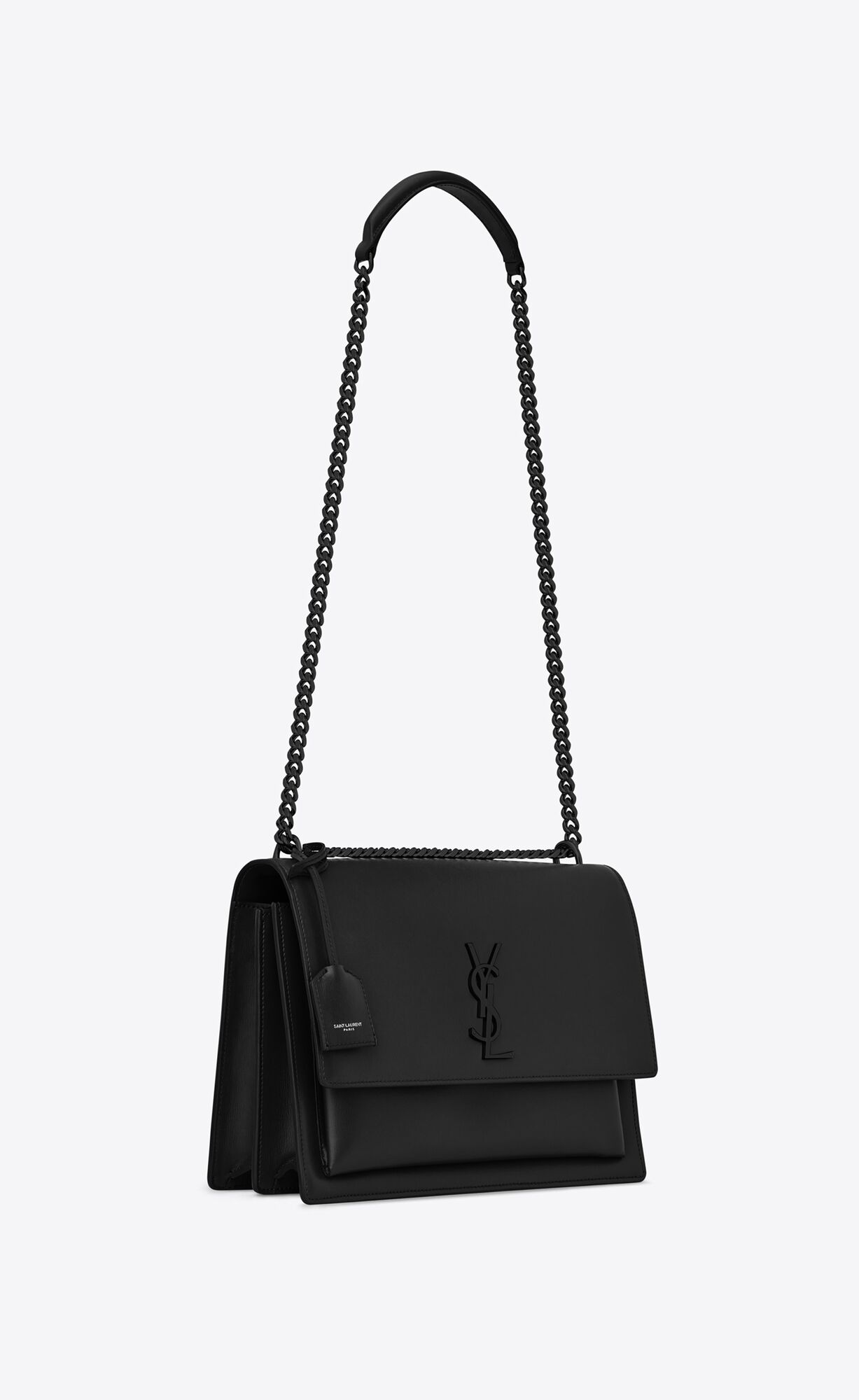 SaintLaurent_부드러운 가죽 소재의 라지 선셋 백
