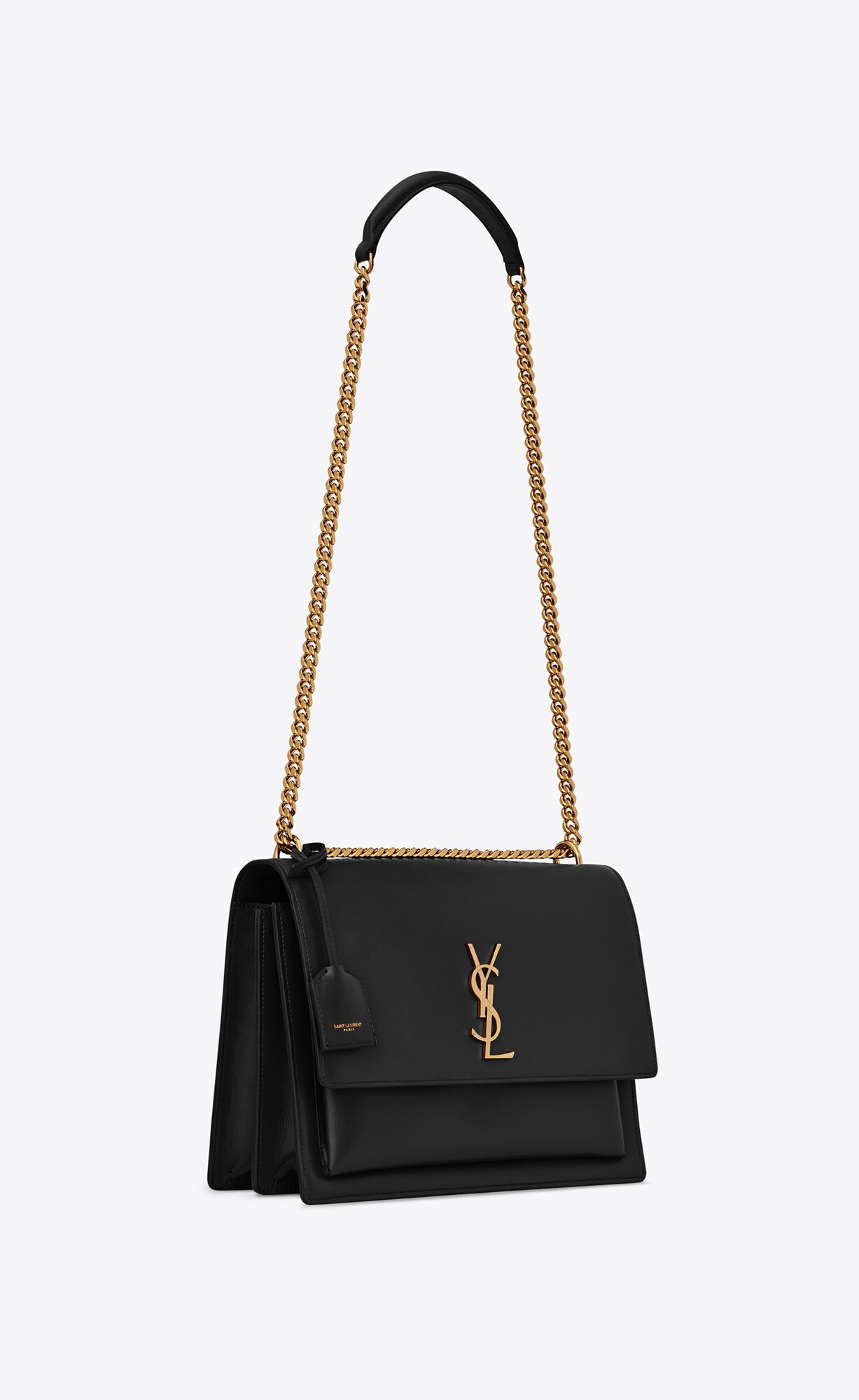 SaintLaurent_부드러운 가죽 소재의 라지 선셋 백 thumbnail