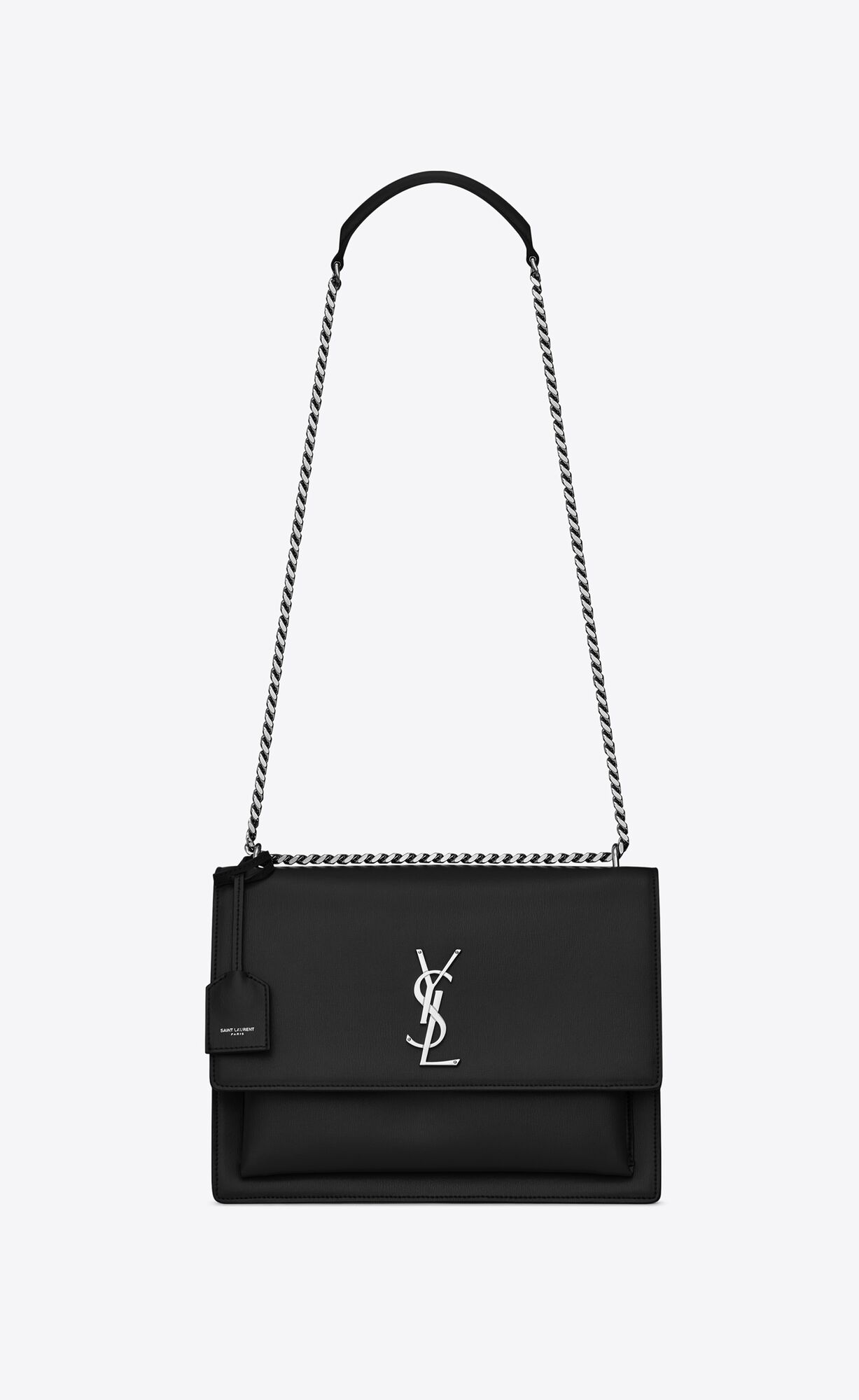 SaintLaurent_부드러운 가죽 소재의 라지 선셋 백
