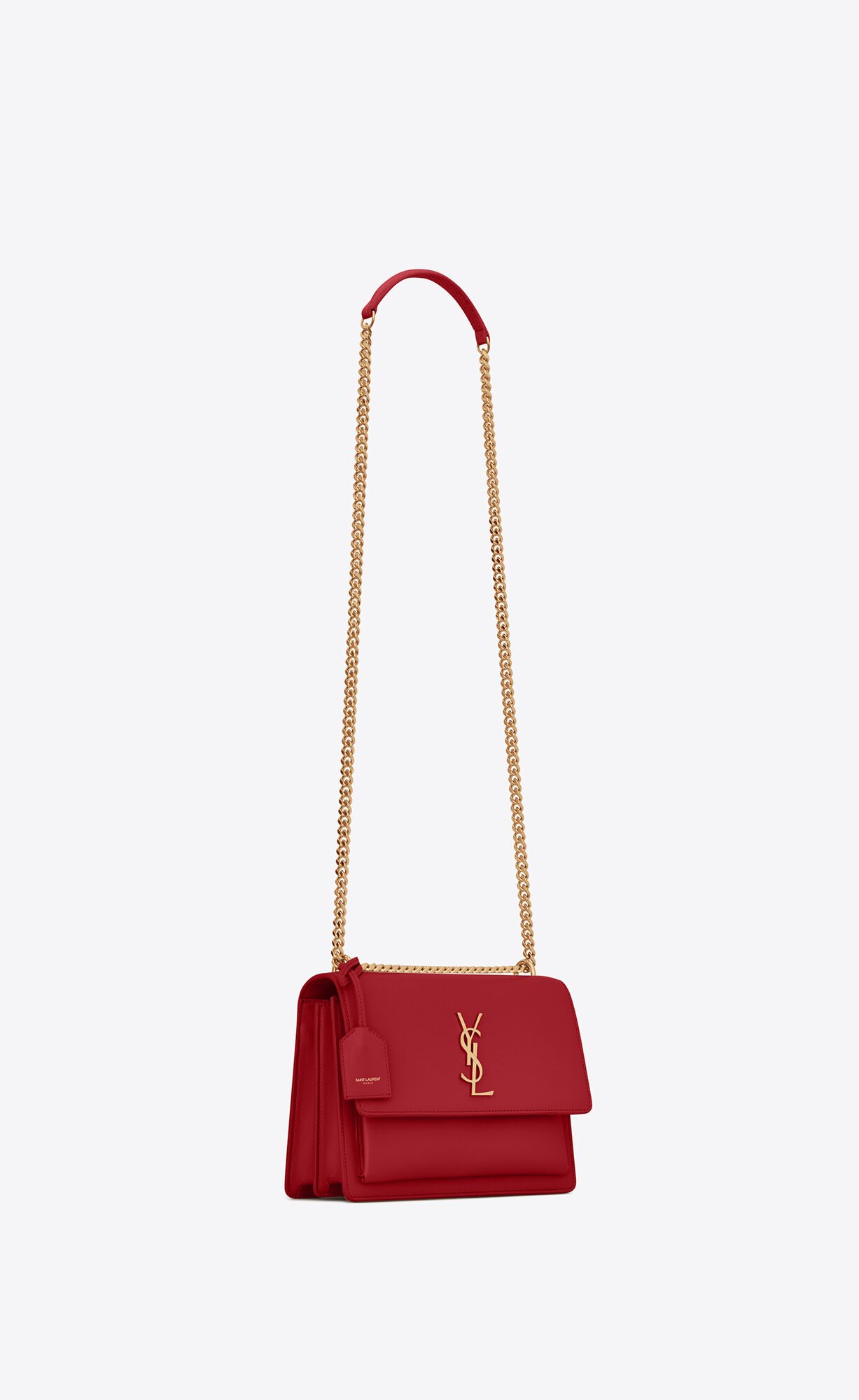 SaintLaurent_부드러운 가죽 소재의 미디엄 선셋 백 thumbnail