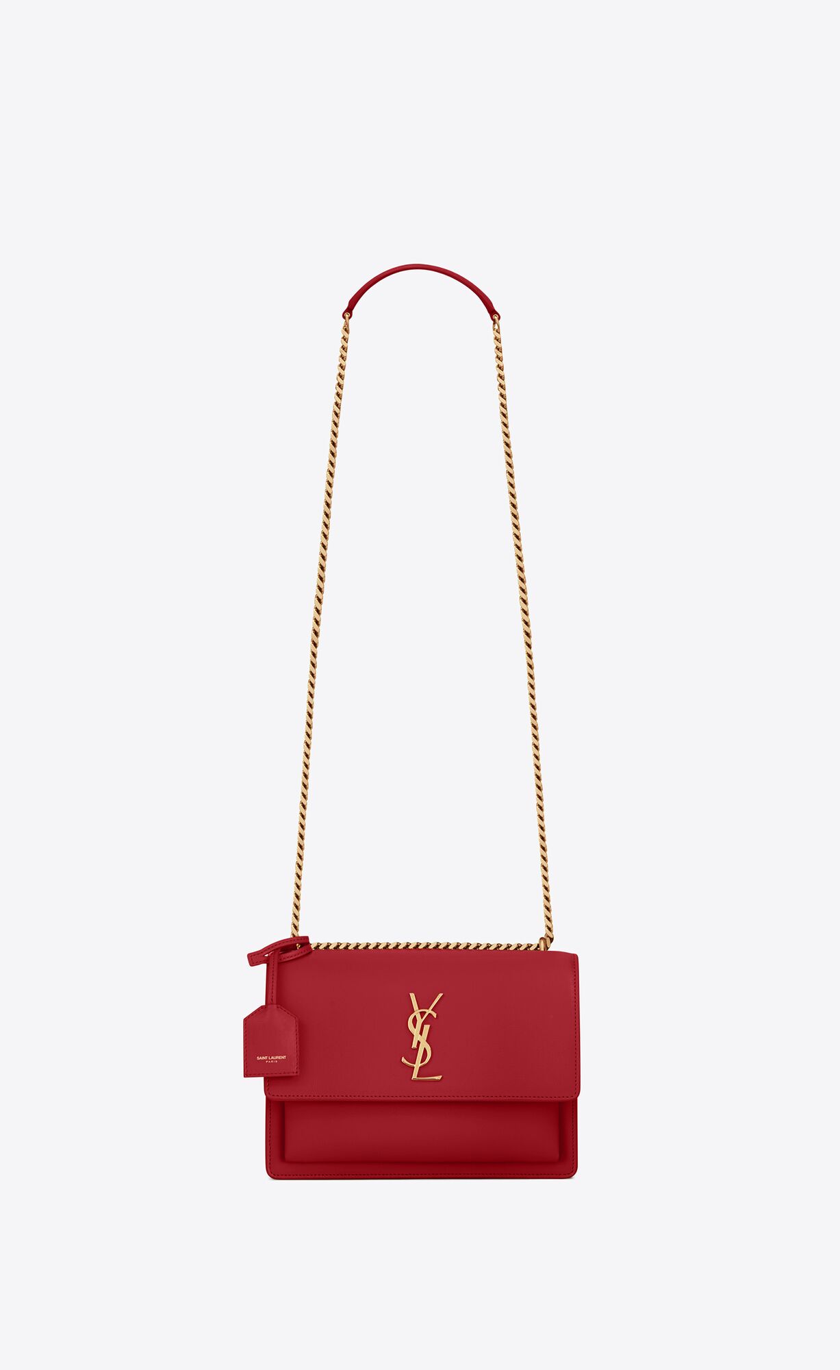 SaintLaurent_부드러운 가죽 소재의 미디엄 선셋 백