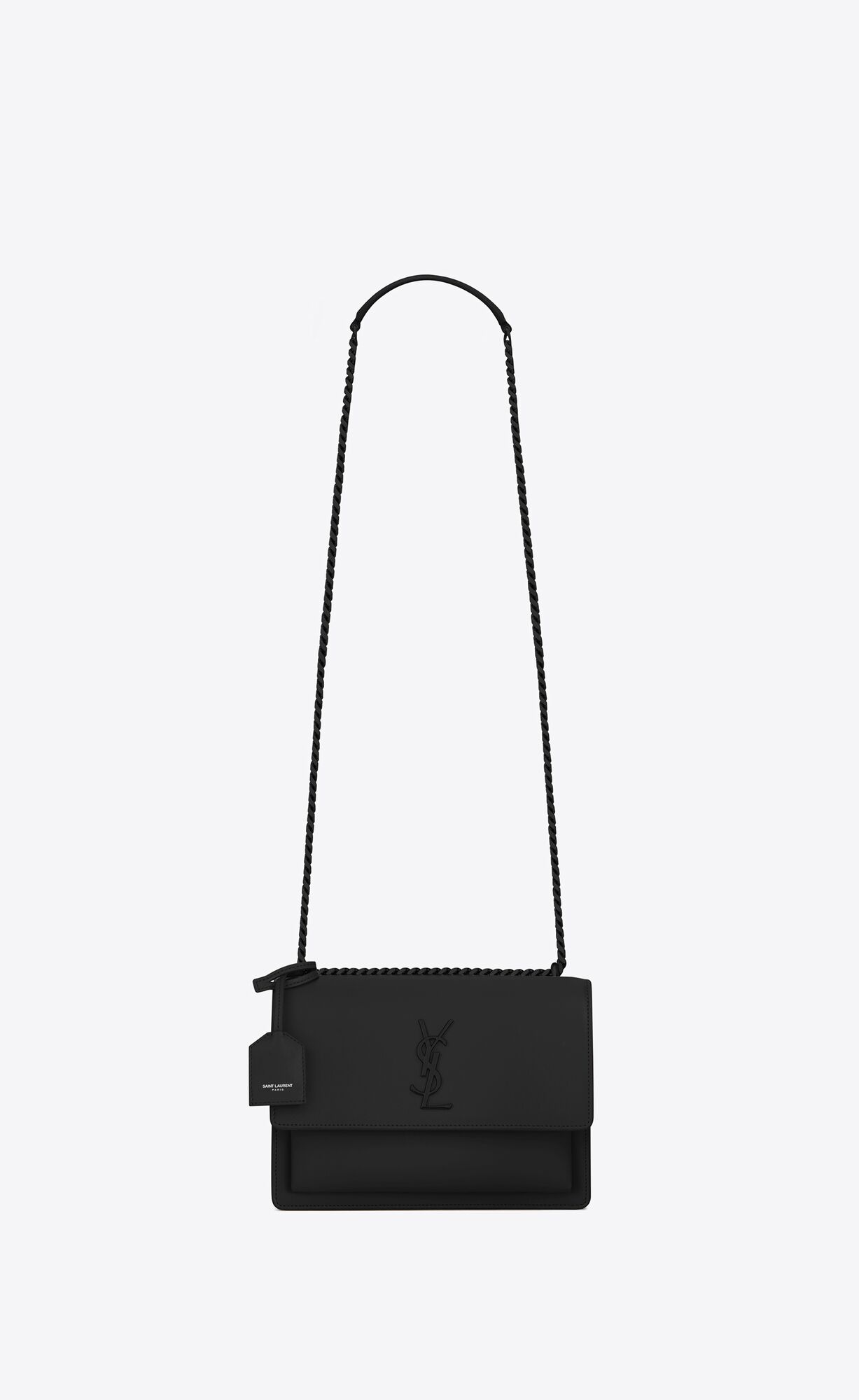 SaintLaurent_부드러운 가죽 소재의 선셋 미디엄백