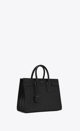 SaintLaurent_블랙 가죽 소재의 클래식 나노 삭 드 주르 백