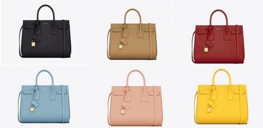SaintLaurent_블랙 가죽 소재의 클래식 나노 삭 드 주르 백