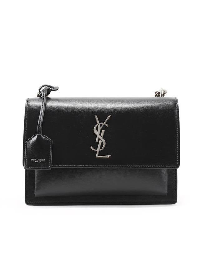 SaintLaurent_블랙 미디엄 선셋 모노그램 생 로랑 백