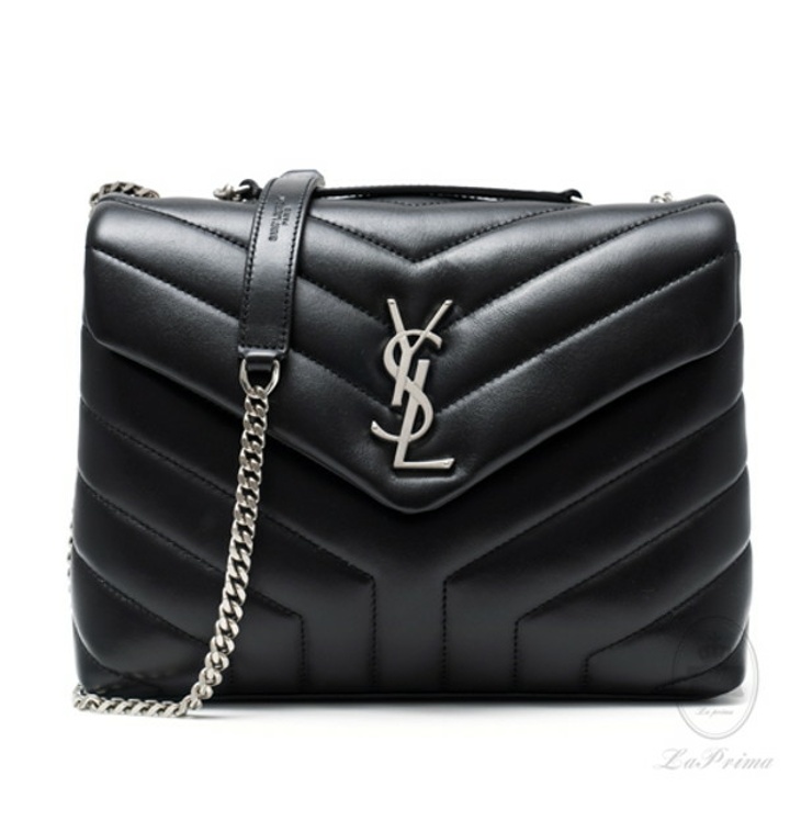 SaintLaurent_블랙 스몰 모노그램 생 로랑 엔벨로프 사첼 백 thumbnail
