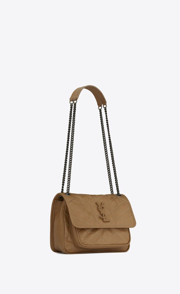 SaintLaurent_빈티지 가죽 소재의 niki 베이비 백 thumbnail