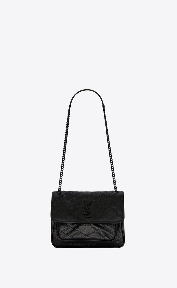 SaintLaurent_빈티지 가죽 소재의 niki 베이비 백 thumbnail