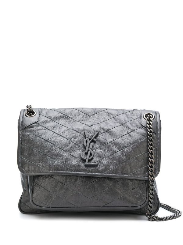 SaintLaurent_빈티지 가죽 소재의 니키 미디엄 백 thumbnail