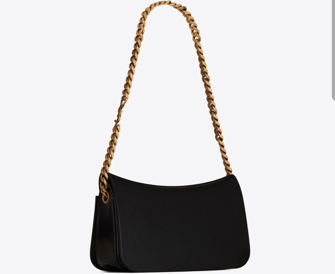 SaintLaurent_샤이니 램스킨 소재의 elise 숄더백