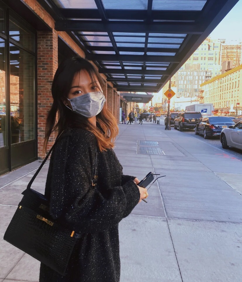 SaintLaurent_샤이니 크로커다일 엠보스드 가죽 소재의 manhattan 숄더백 thumbnail