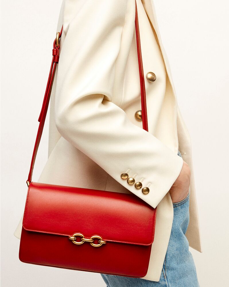 SaintLaurent_스무스 가죽 소재의 le maillon 사첼백 thumbnail