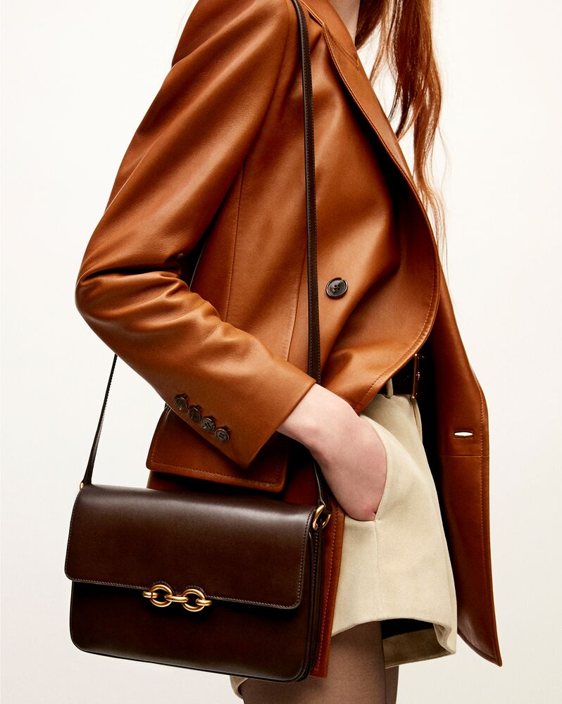 SaintLaurent_스무스 가죽 소재의 le maillon 사첼백 thumbnail