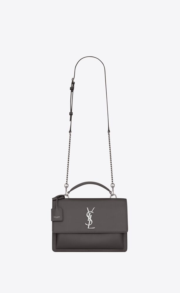 SaintLaurent_스무스 가죽 소재의 뉴 미디엄 sunset 샤첼백