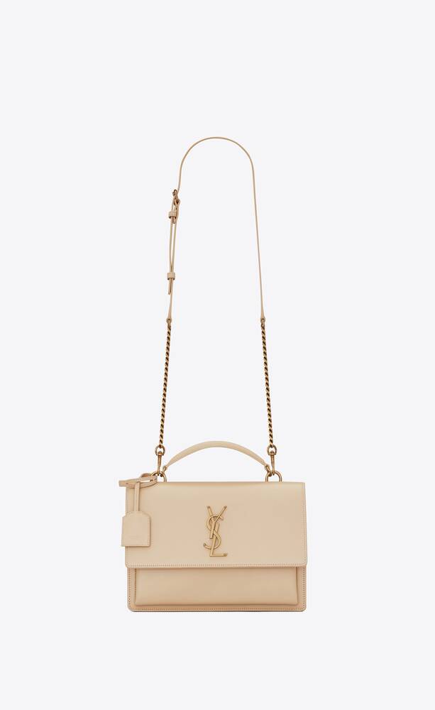 SaintLaurent_스무스 가죽 소재의 미디엄 선셋 사첼 백