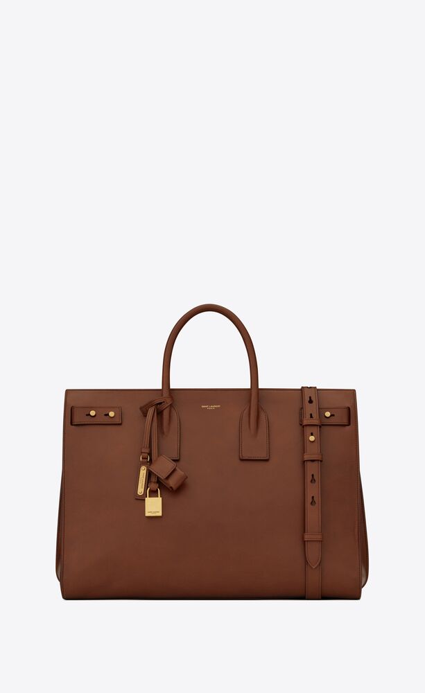 SaintLaurent_스무스 가죽 소재의 삭 드 쥬르 슬림 라지 백