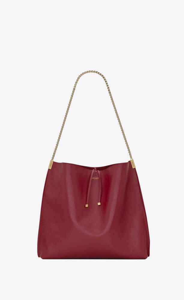SaintLaurent_스무스 가죽 소재의 수잔 미디엄 호보백