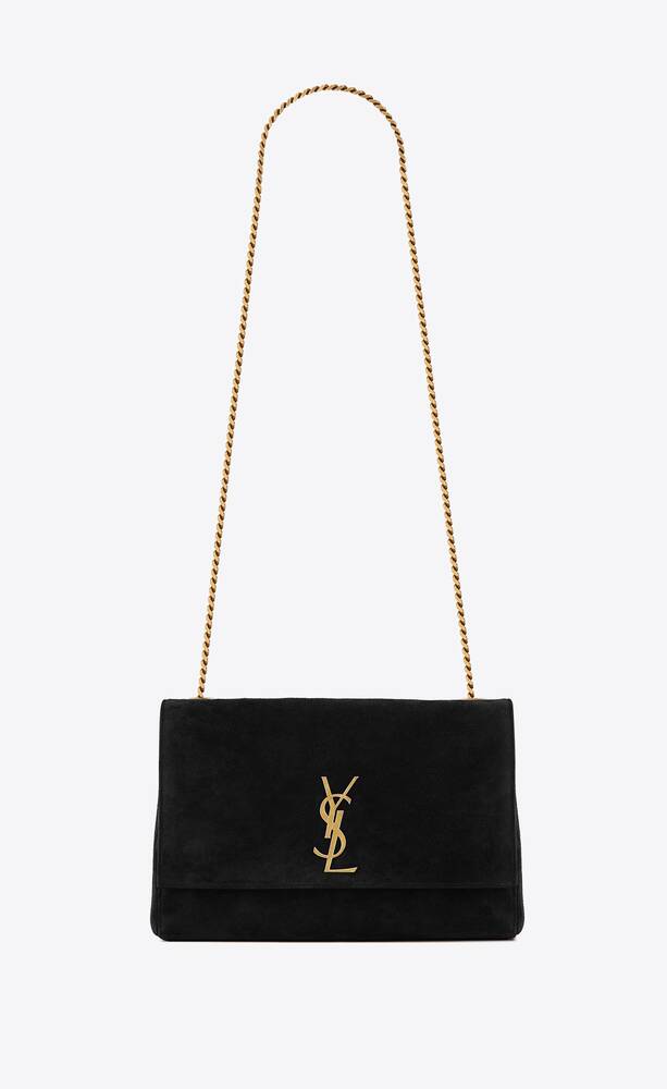 SaintLaurent_스웨이드와 부드러운 가죽 소재의 미디엄 리버서블 케이트