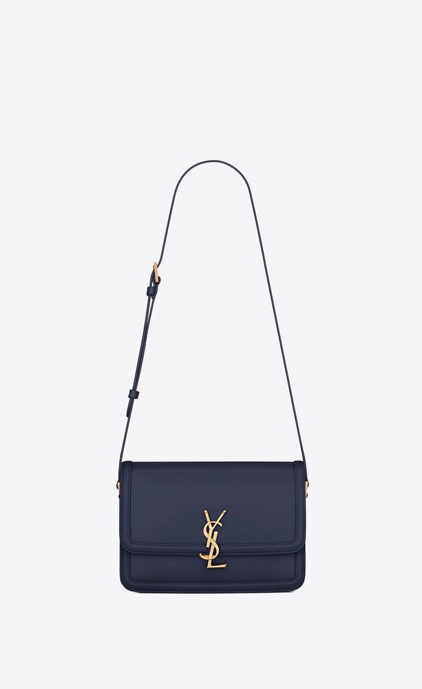 SaintLaurent_스웨이드와 스무스 가죽 소재의 솔페리노 미디엄 소프트 샤첼백
