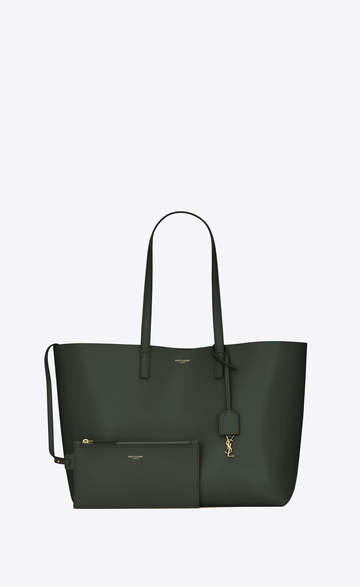 SaintLaurent_유연한 가죽 소재의 생 로랑 e w 쇼퍼백