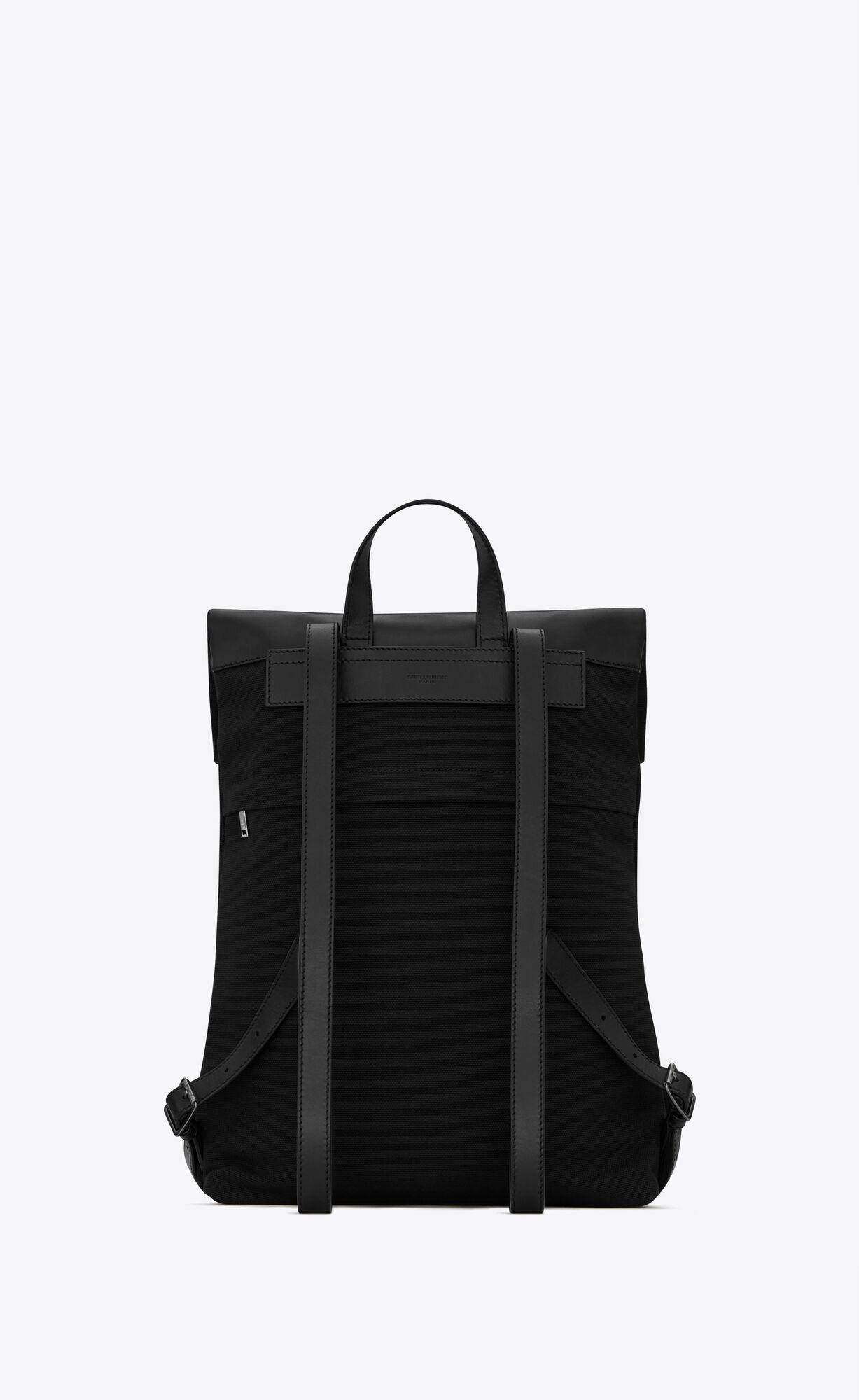 SaintLaurent_캔버스와 스무스 가죽 소재의 베르누이 백팩