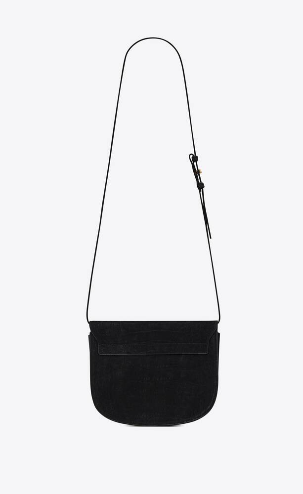 SaintLaurent_크로커다일 엠보스드 누벅 가죽 소재의 카이아 미디엄 샤첼백 thumbnail