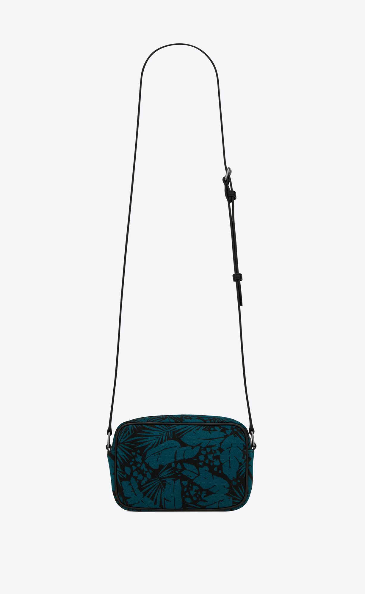 SaintLaurent_트로피컬 캔버스와 램스킨 소재의 camp 스몰 카메라 백