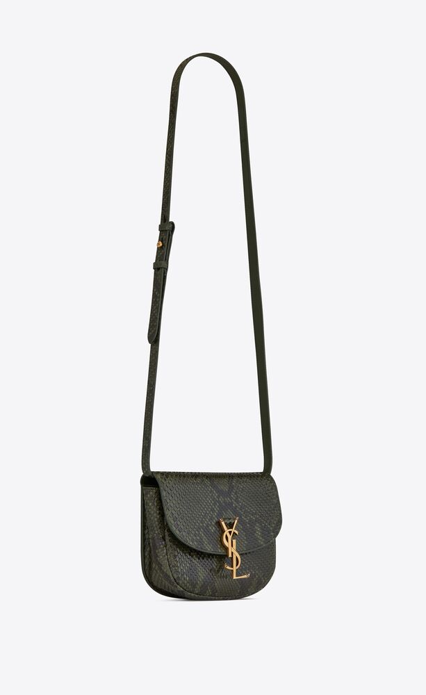 SaintLaurent_파이톤 소재의 kaia 스몰 샤첼백