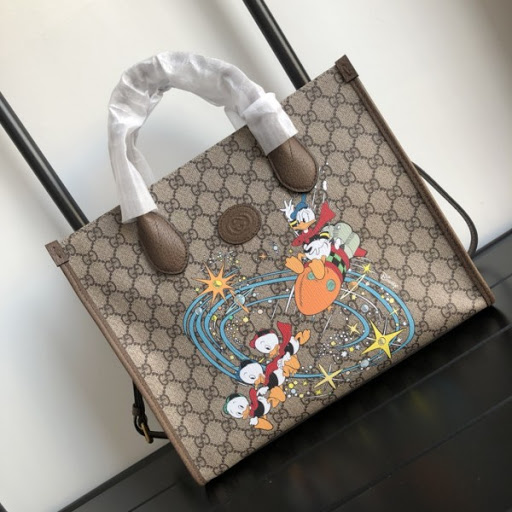 구찌_Disney x Gucci 도널드 덕 토트백 thumbnail