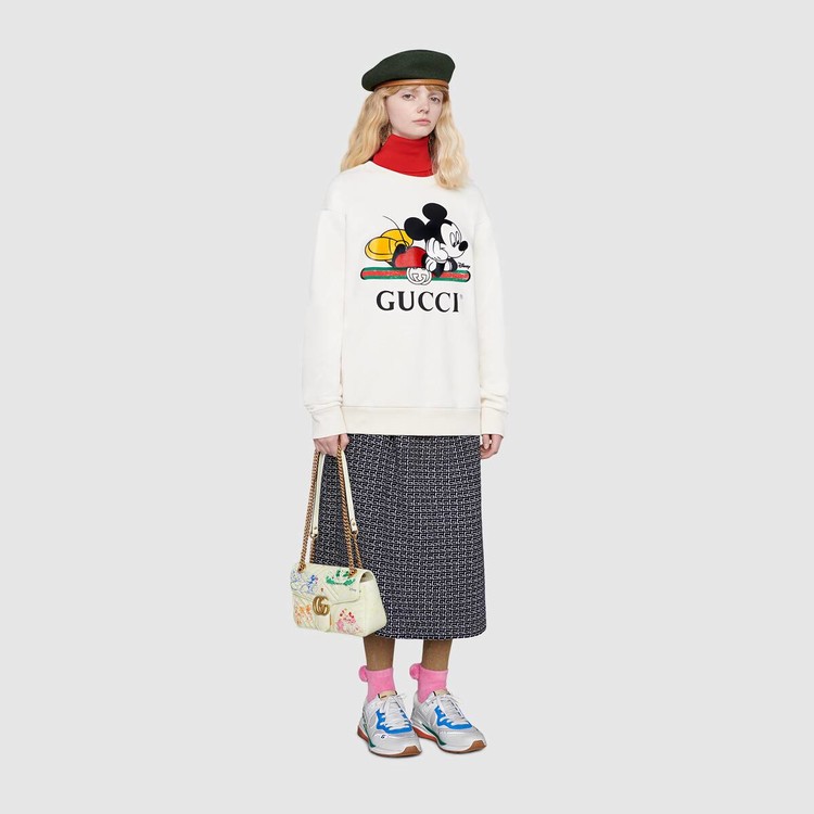 구찌_[GG 마몽] 온라인 단독 Disney x Gucci GG 마몽 스몰 숄더백 thumbnail
