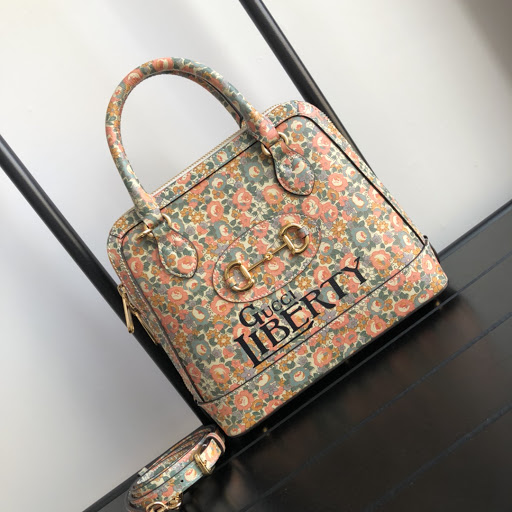 구찌_구찌 홀스빗 1955 Liberty London 스몰 더플백