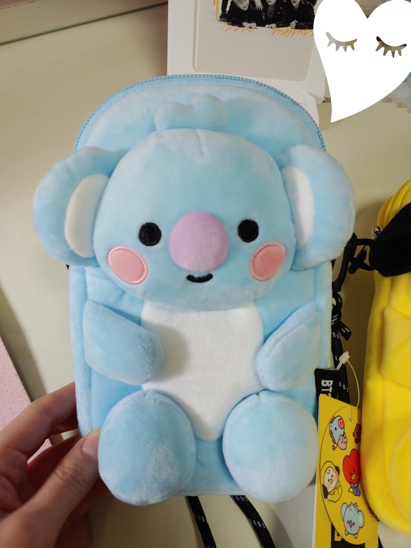 라인프렌즈_BT21 KOYA BABY 인형 크로스백