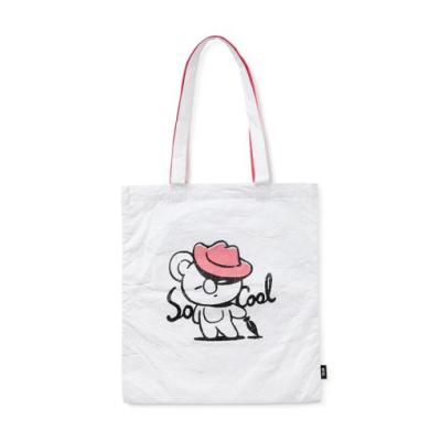 라인프렌즈_BT21 KOYA 뮤직 타이벡 에코백