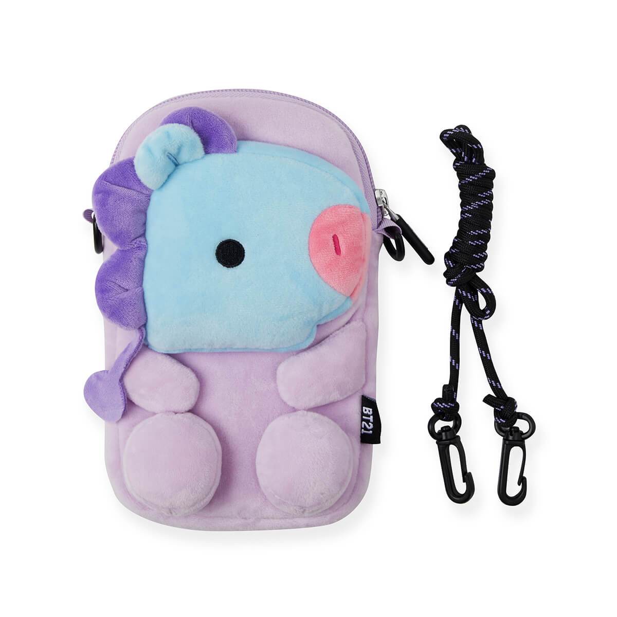 라인프렌즈_BT21 MANG BABY 인형 크로스백