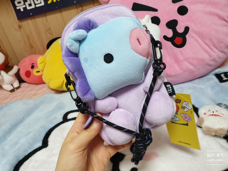 라인프렌즈_BT21 MANG BABY 인형 크로스백 thumbnail