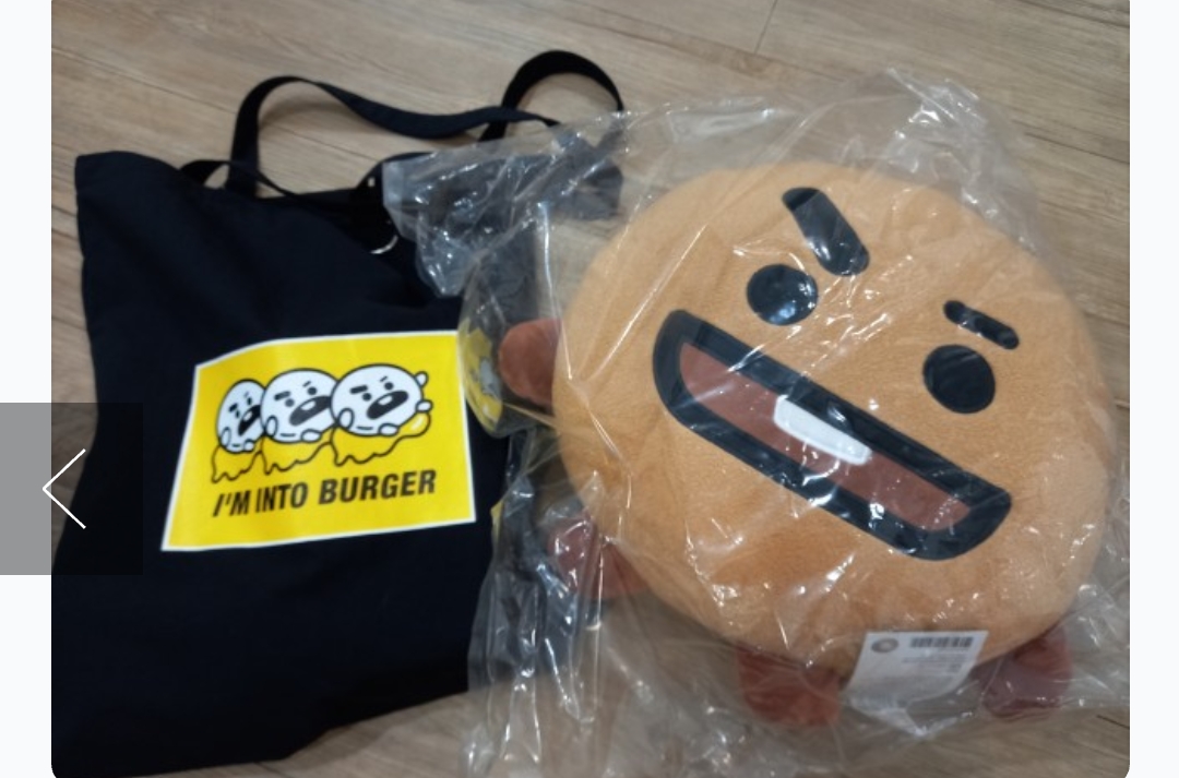 라인프렌즈_BT21 SHOOKY 바이트 에코백 thumbnail