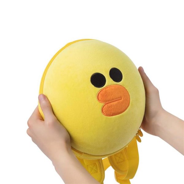 라인프렌즈_샐리 페이스 키즈 백팩