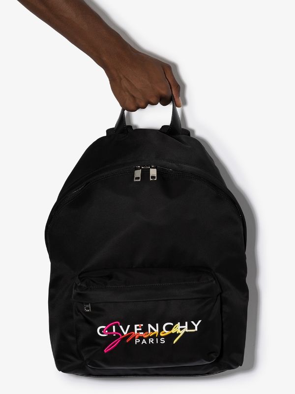 지방시_GIVENCHY 자수 장식 나일론 백팩