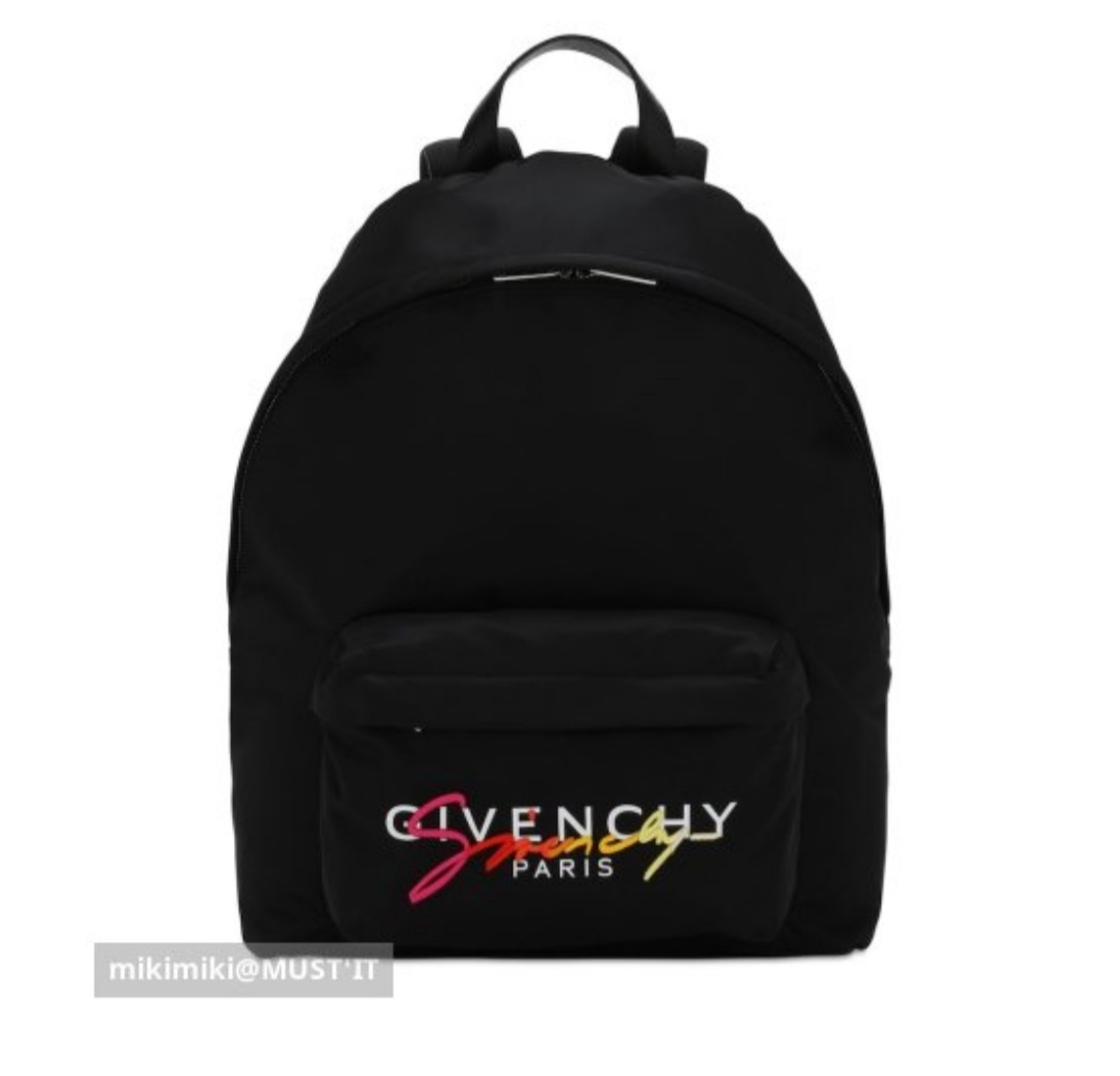 지방시_GIVENCHY 자수 장식 나일론 백팩