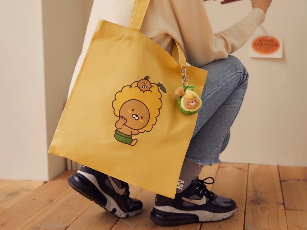 카카오프렌즈_얌얌 에코백 제이지