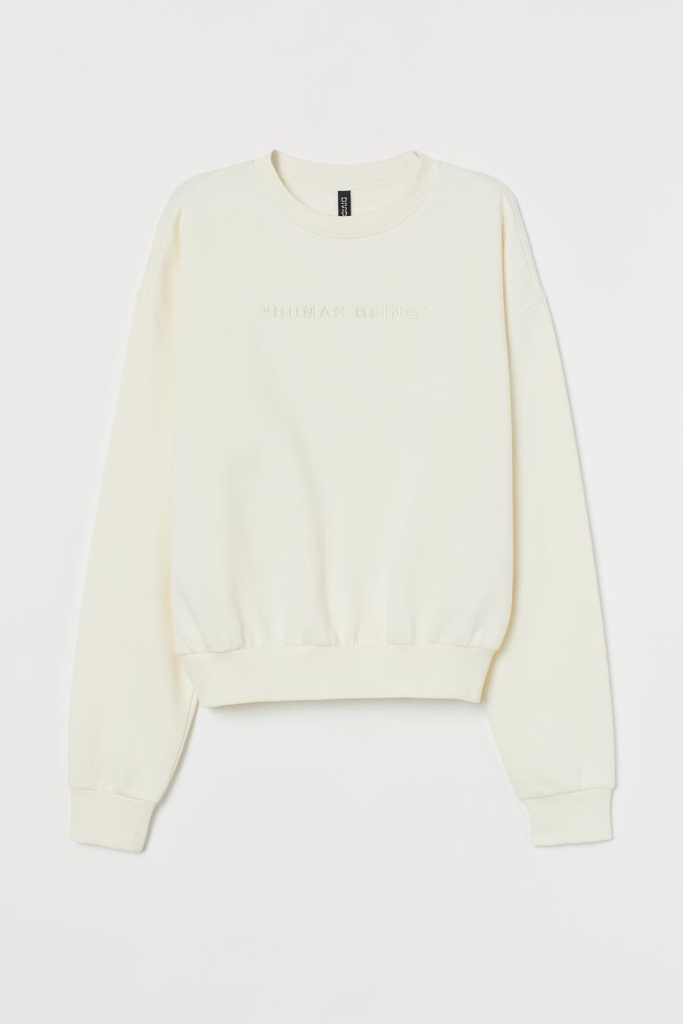 H&M_스웨터 크림 thumbnail