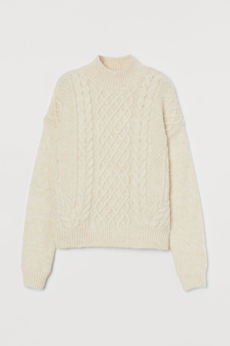 H&M_스웨터 크림 thumbnail
