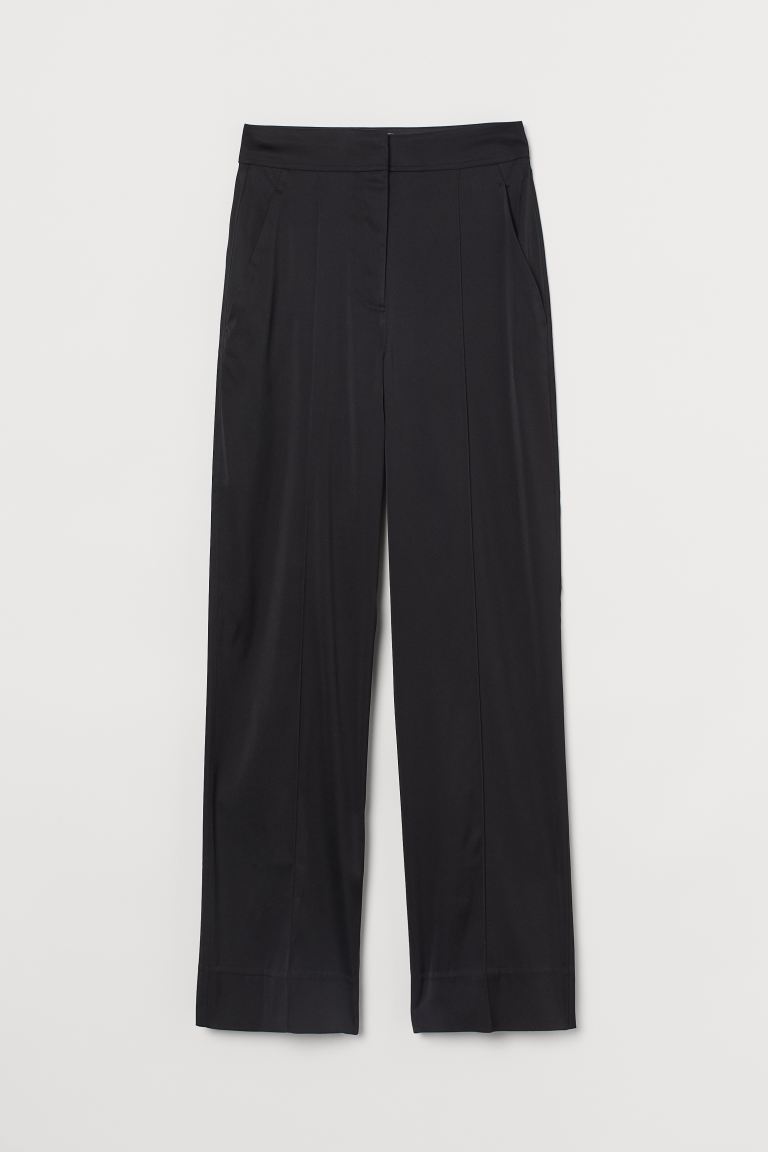 H&M_실크 블렌드 테일러드 팬츠