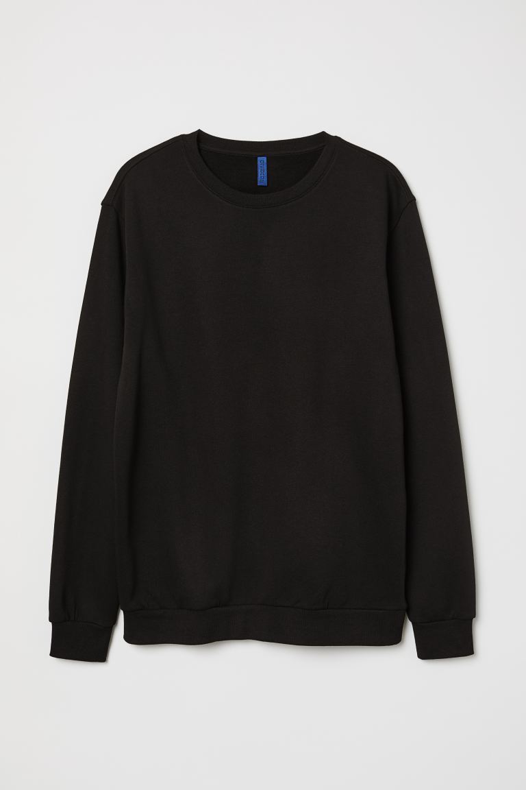 H&M_오버사이즈 스웨트셔츠