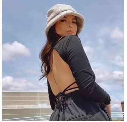 H&M_오픈백 탑 블랙 thumbnail