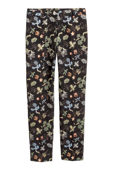H&M_자카드 패턴 팬츠