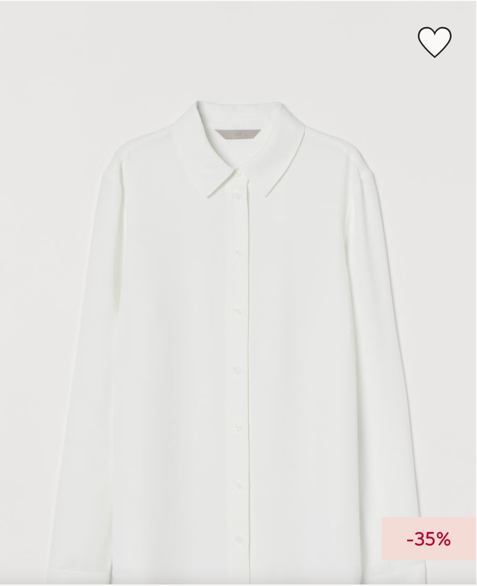 H&M_크레이프 블라우스 thumbnail