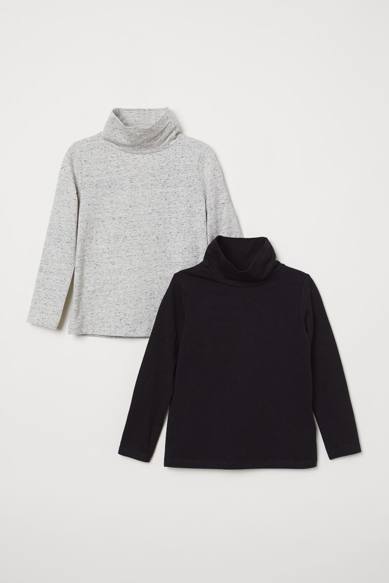 H&M_터틀넥 탑 블랙 thumbnail