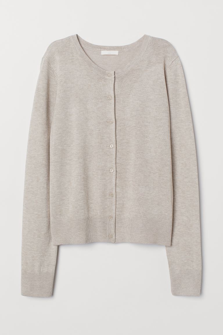 H&M_파인니트 가디건