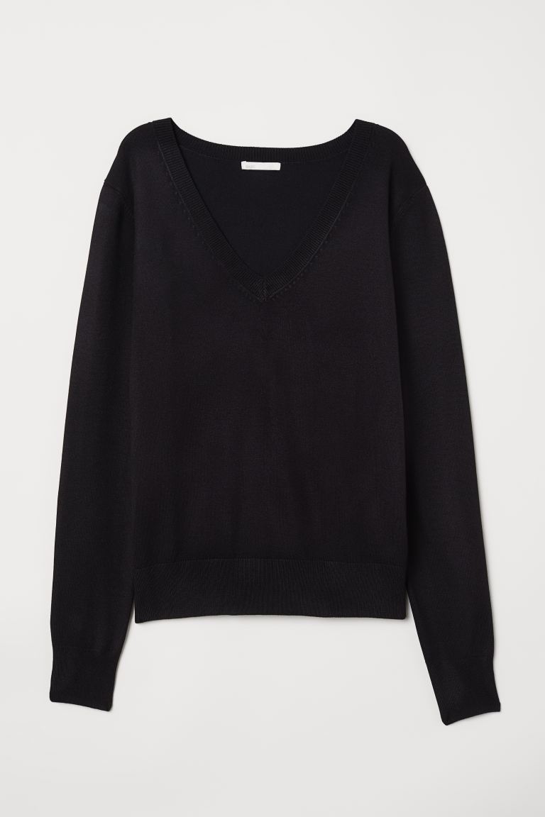 H&M_파인니트 스웨터